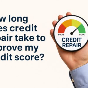 How long does credit repair take to improve my credit score?