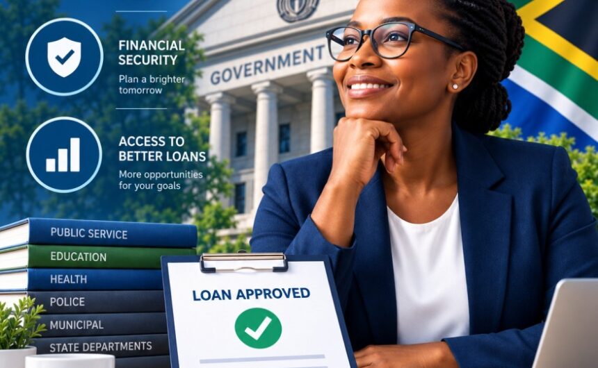 Loans for Government Employees in South Africa Government employee exploring personal loan options in South Africa
